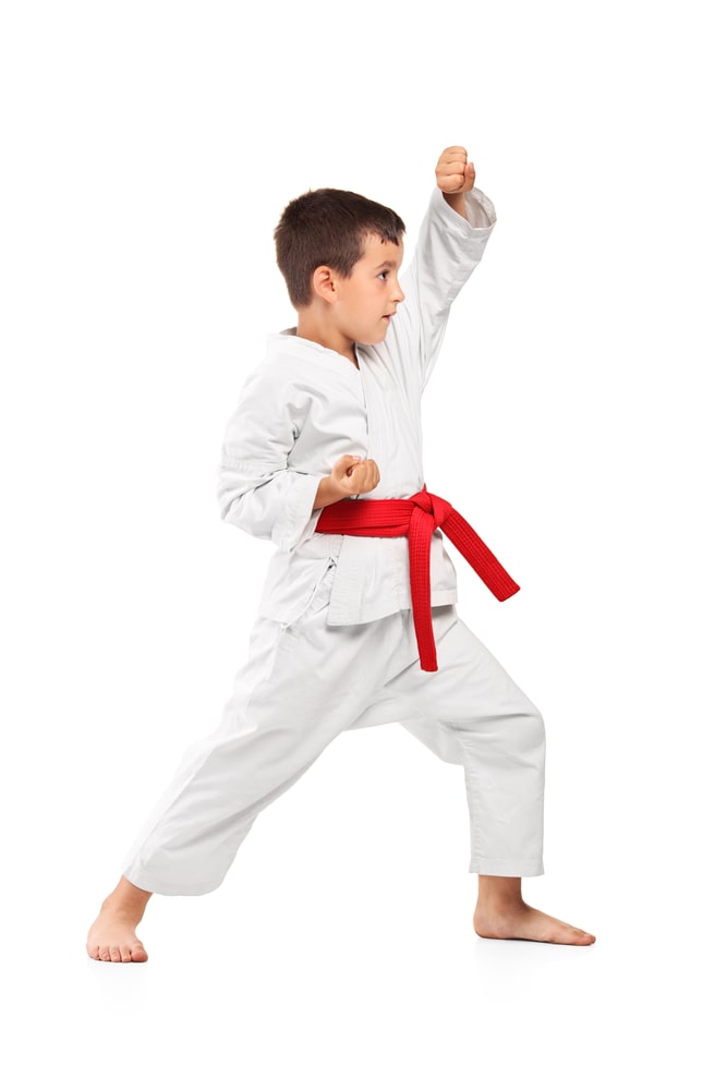 Child With A Red Belt